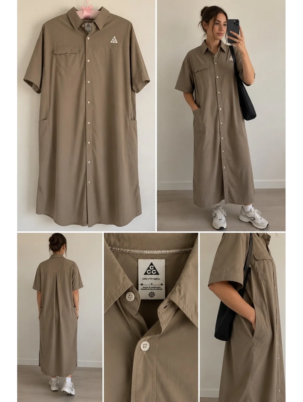 Nike ACG Dri-FIT ADV Women’s Shirt Dress / Long Utility Dress – Size M